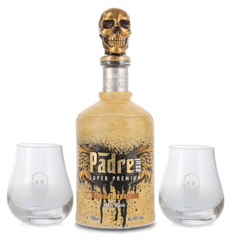 Padre Azul Reposado Tequila Geschenk-Set 40% vol. 0,70l | Weisshaus Shop