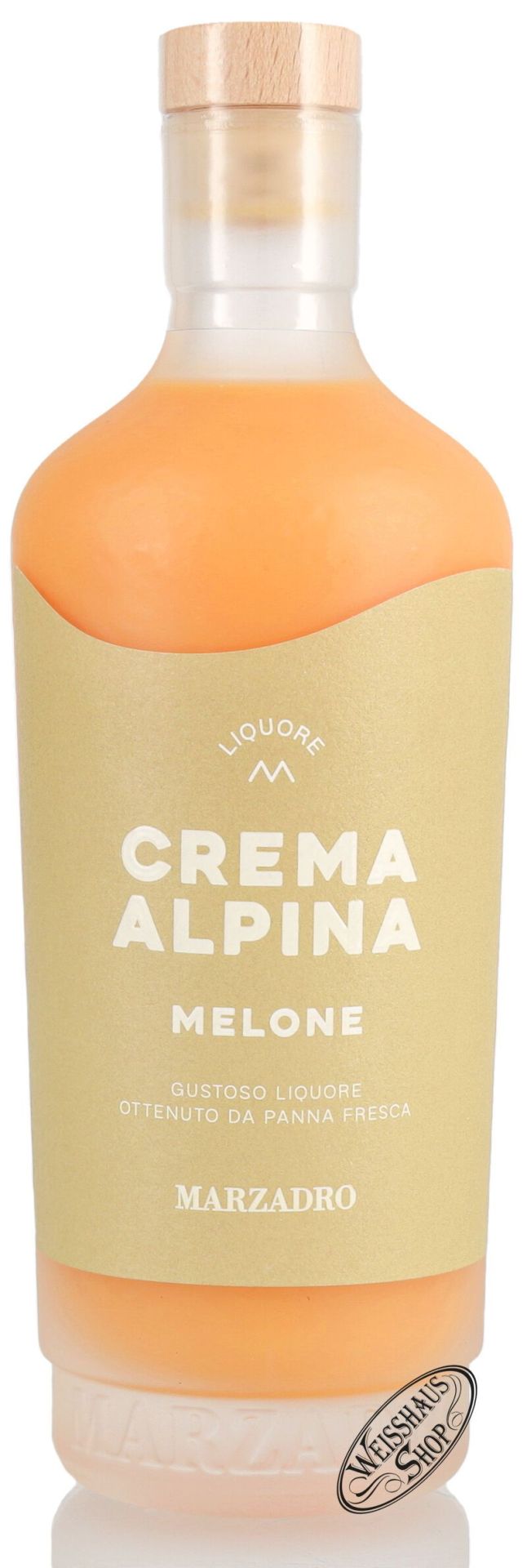 Marzadro Crema Alpina Honig Melonen Likör 17 vol. 0,70l Weisshaus Shop
